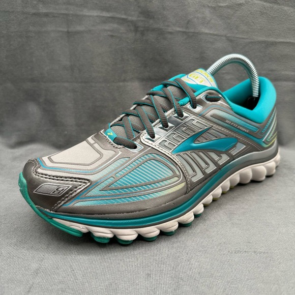 Brooks Glycerin 13 Super DNA Women's Running Shoes Teal Grey Size 9.5 B - Picture 3 of 11